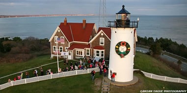 Christmas at Nobska Lighthouse