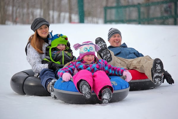 snowtubing